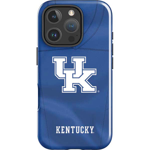 University of Kentucky Blue Jersey iPhone 16 Pro Impact Case